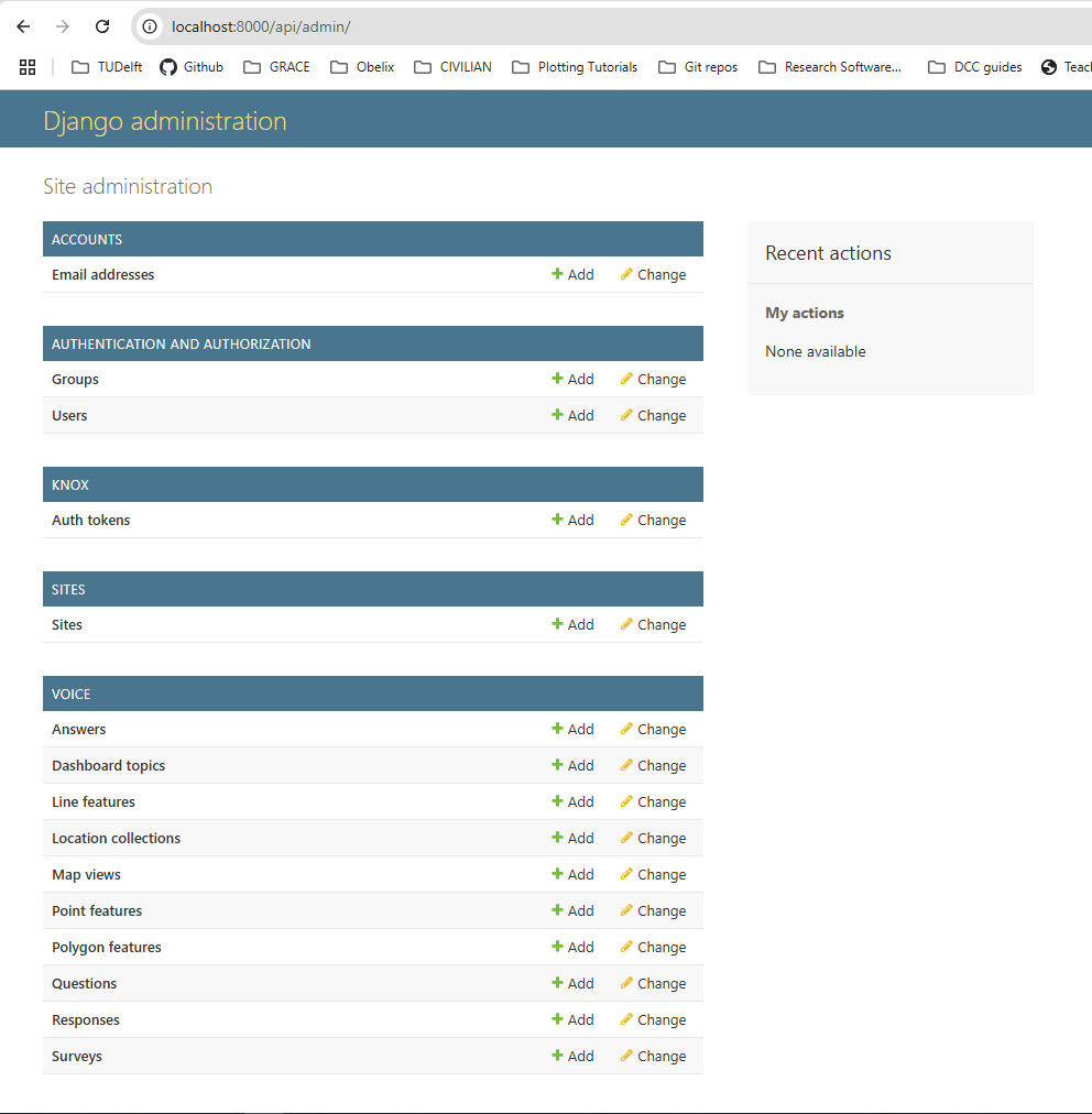 Superuser Dashboard